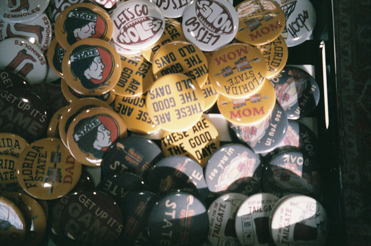 FSU Accessories (buttons, pins, keychains, bags, etc.)