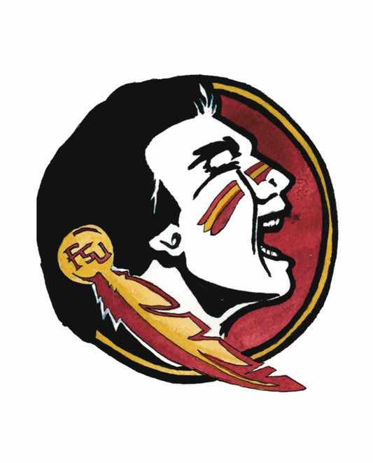FSU Logo Art Print