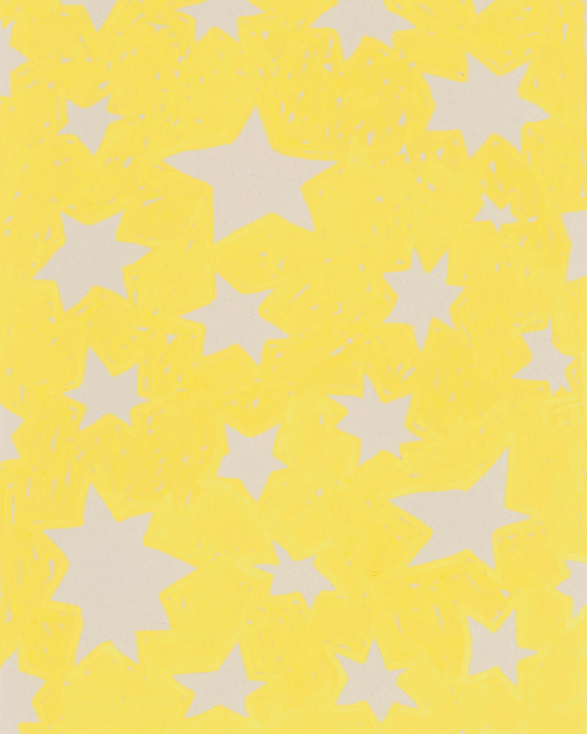 Yellow Stars Fine Art Print