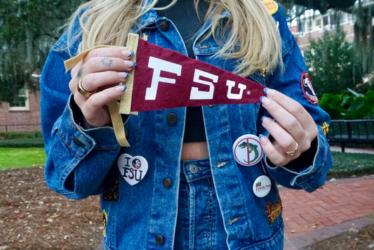 "FSU" mini pennant
