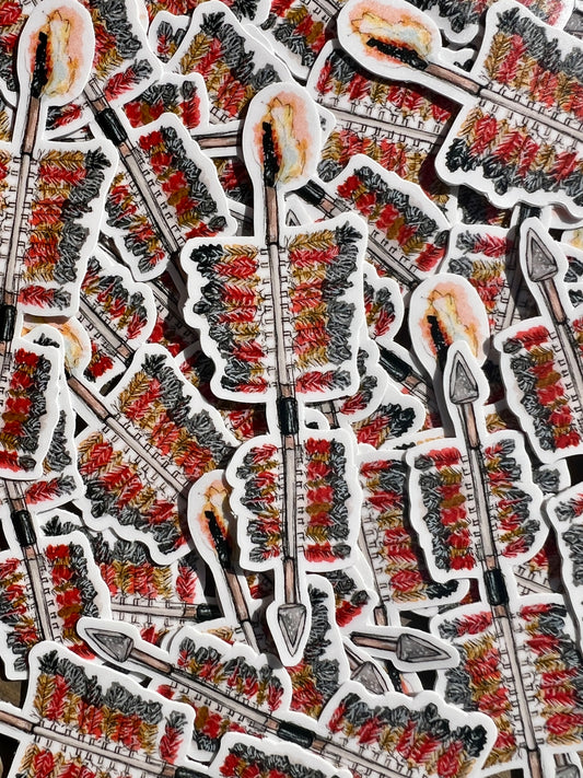 FSU Spear Sticker