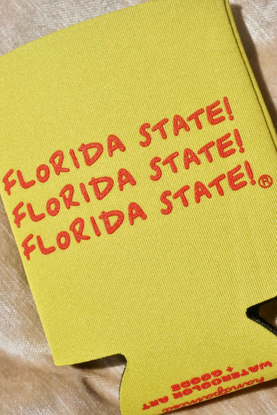 FSU Vintage "Florida State!" Can Cooler