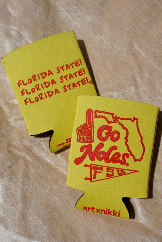 FSU Vintage "Florida State!" Can Cooler