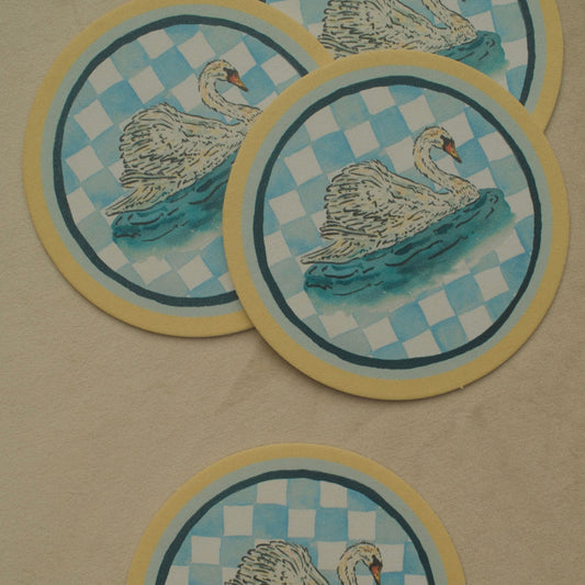 Swan Coaster Set of 4