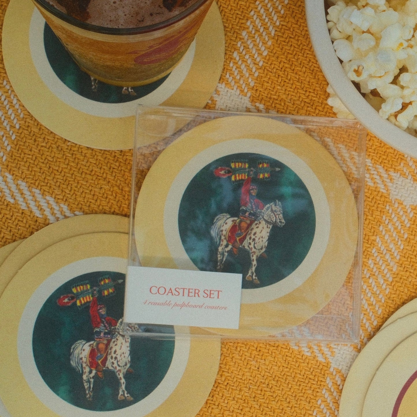FSU Osceola and Renegade Coaster Set of 4