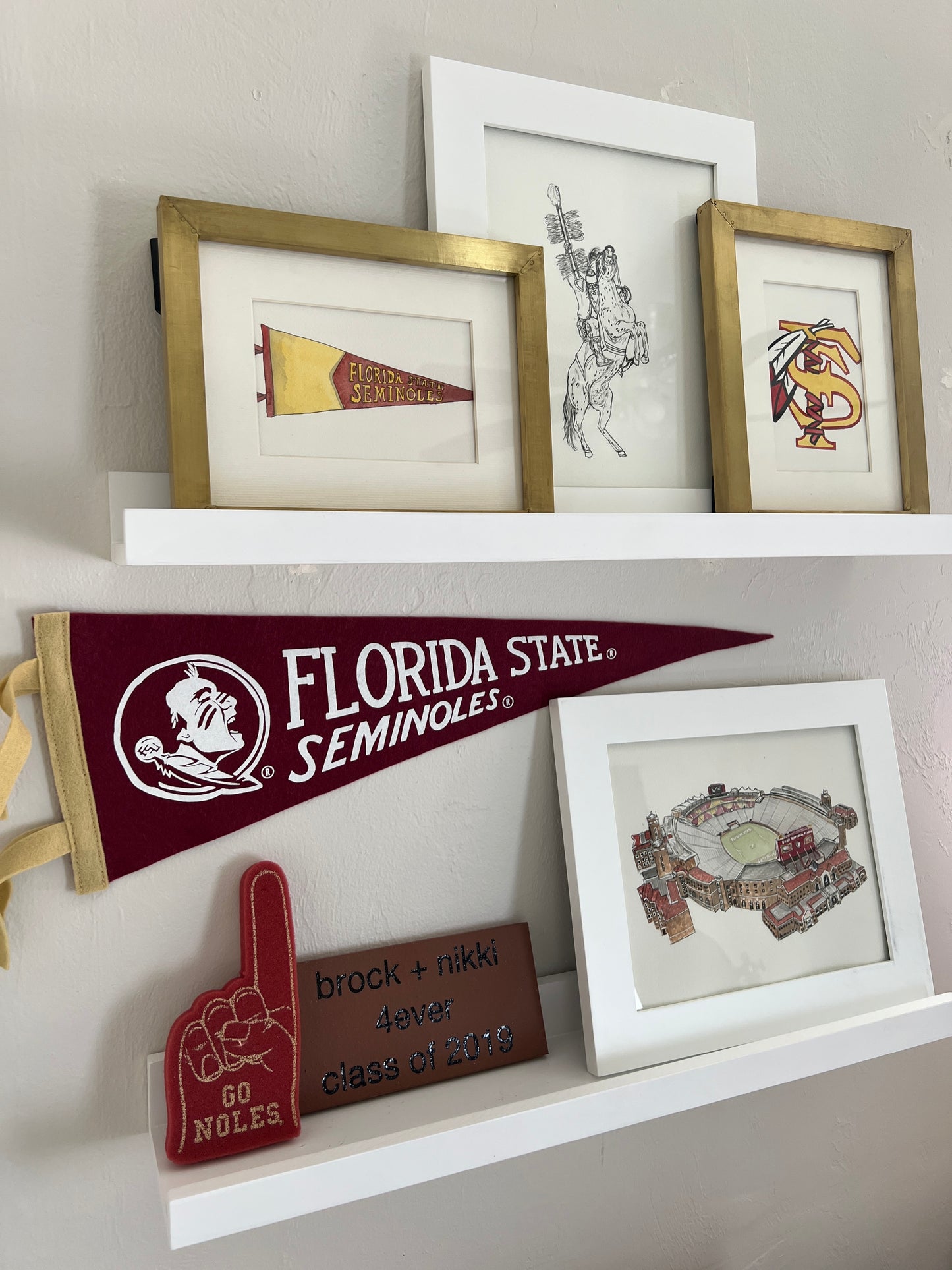 "Florida State Seminoles" Pennant
