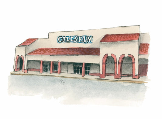Tallahassee Bars Coliseum Print
