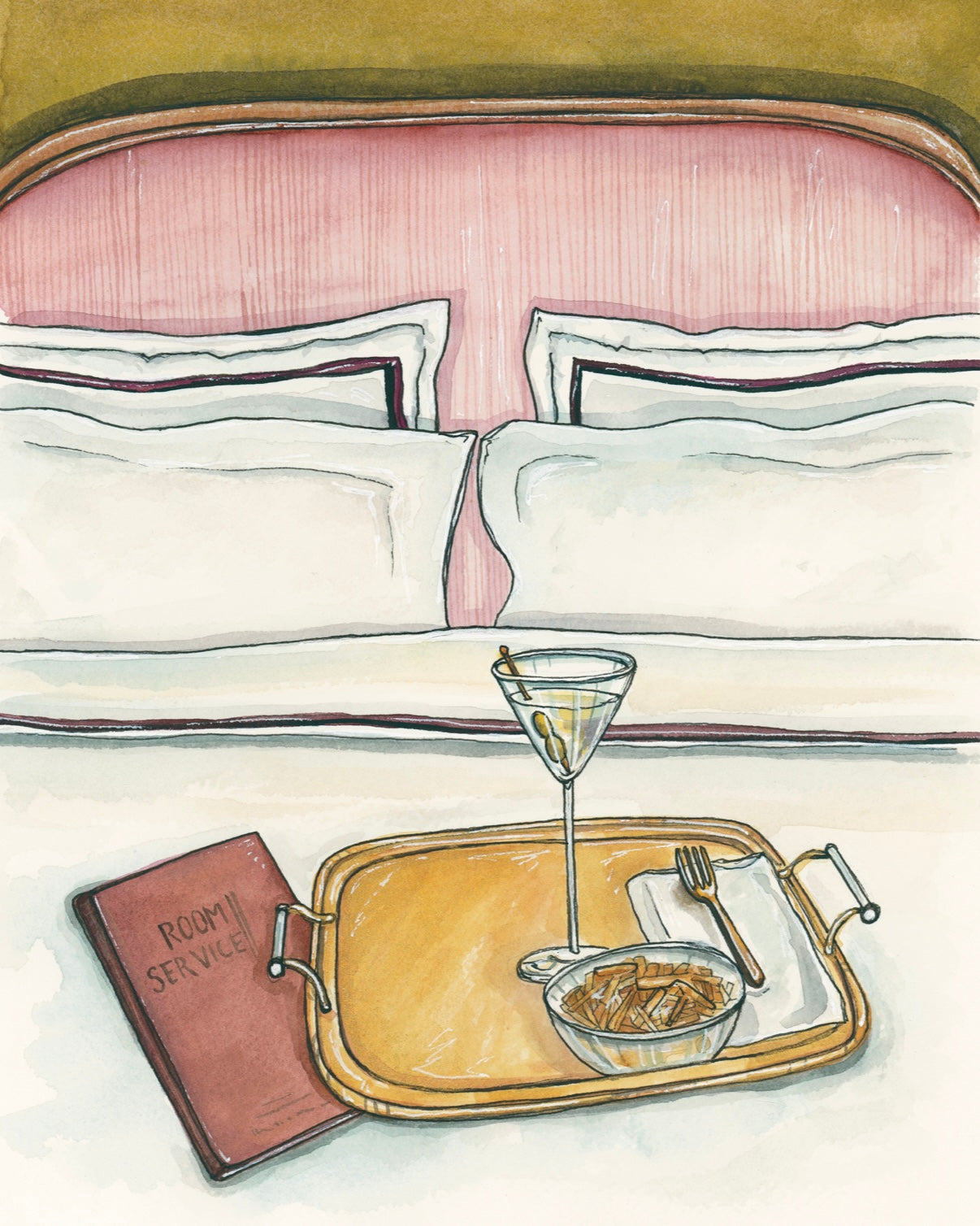 Room Service Fine Art Print