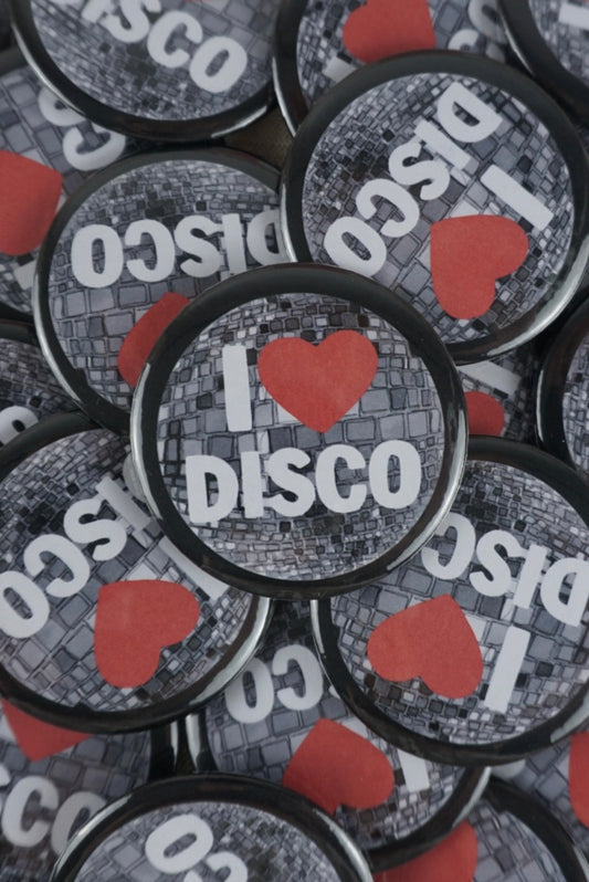 I Heart Disco Button