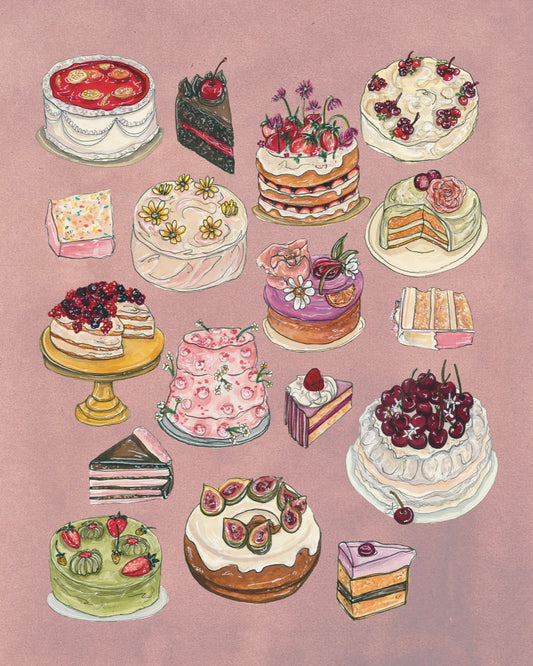 Spring Cakes Fine Art Print