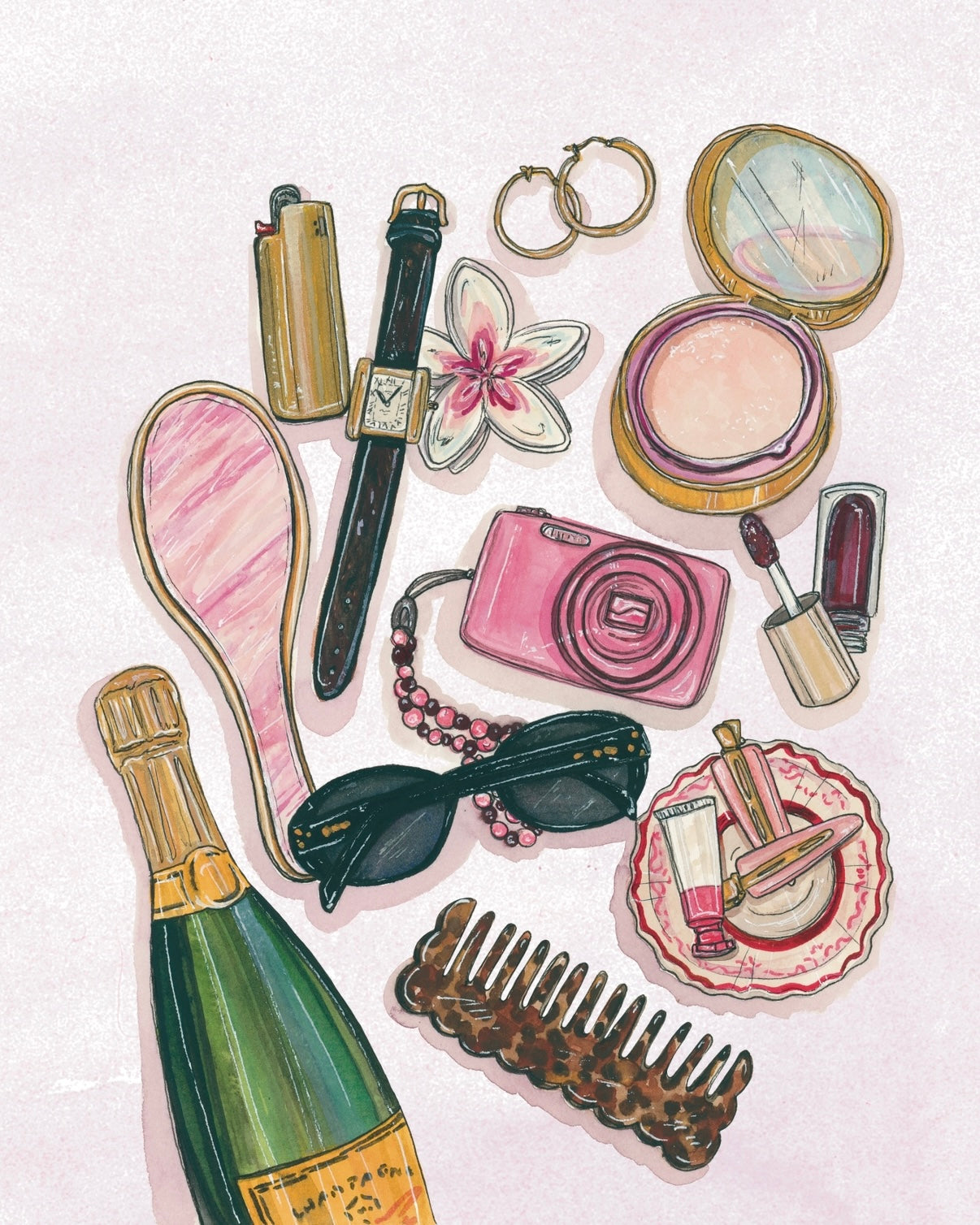 Girls Getting Ready Fine Art Print