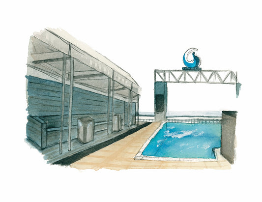 Tallahassee Bars- Recess Print