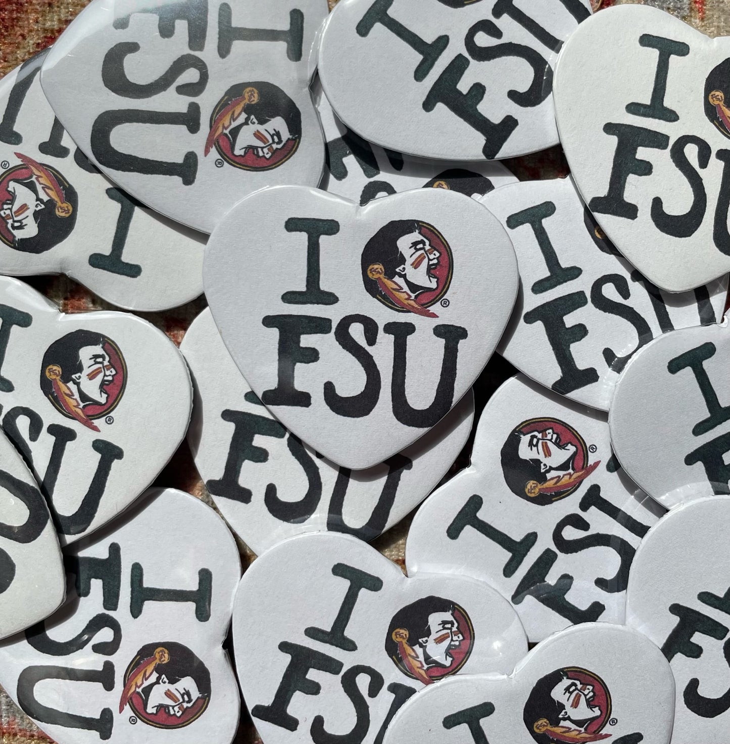 I Heart FSU button