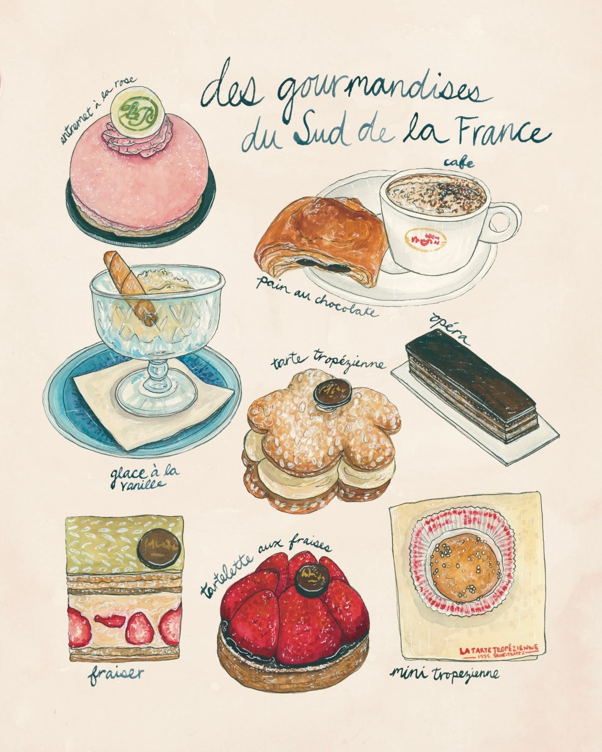 Treats from the South of France Fine Art Print