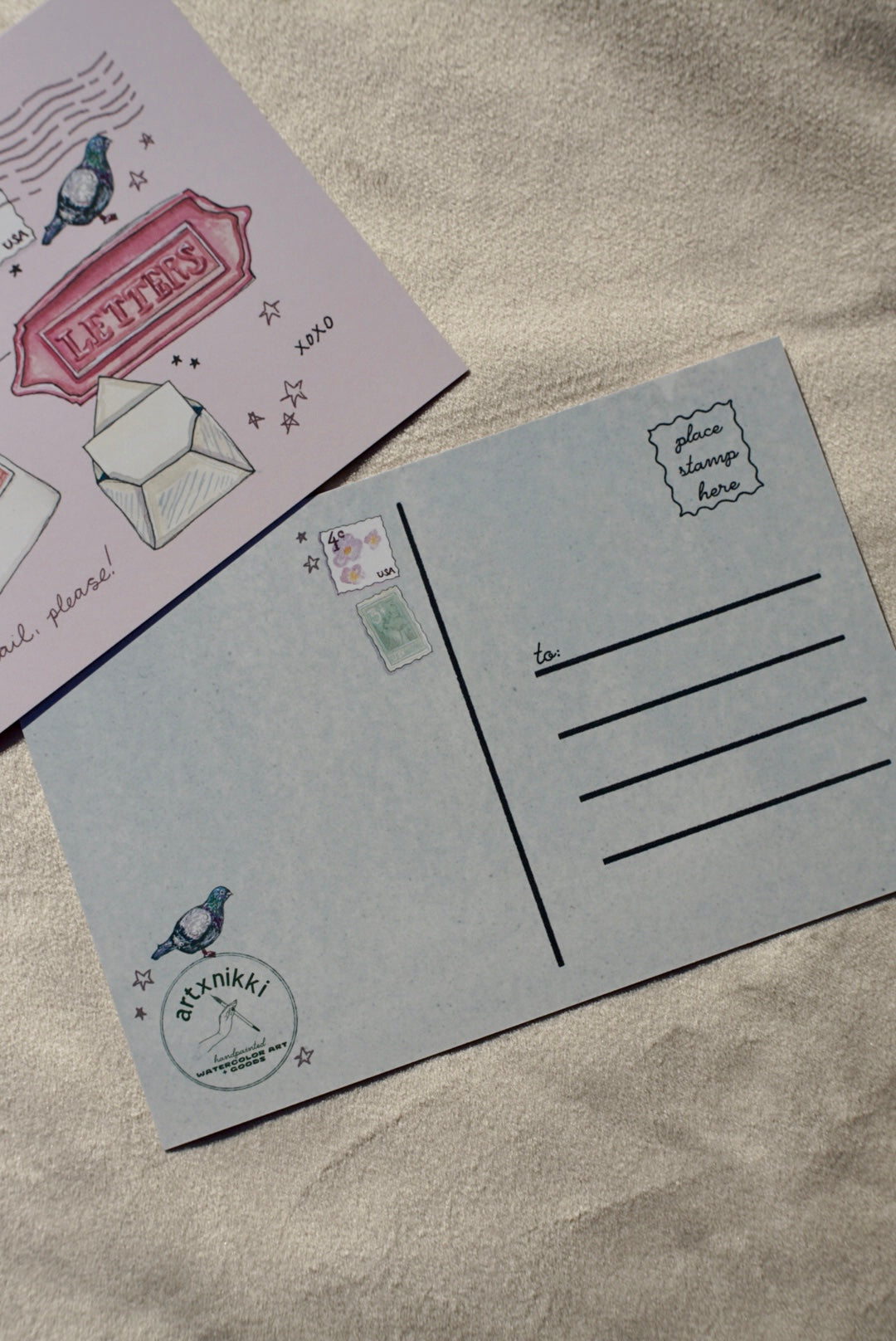 Snail Mail Poscard