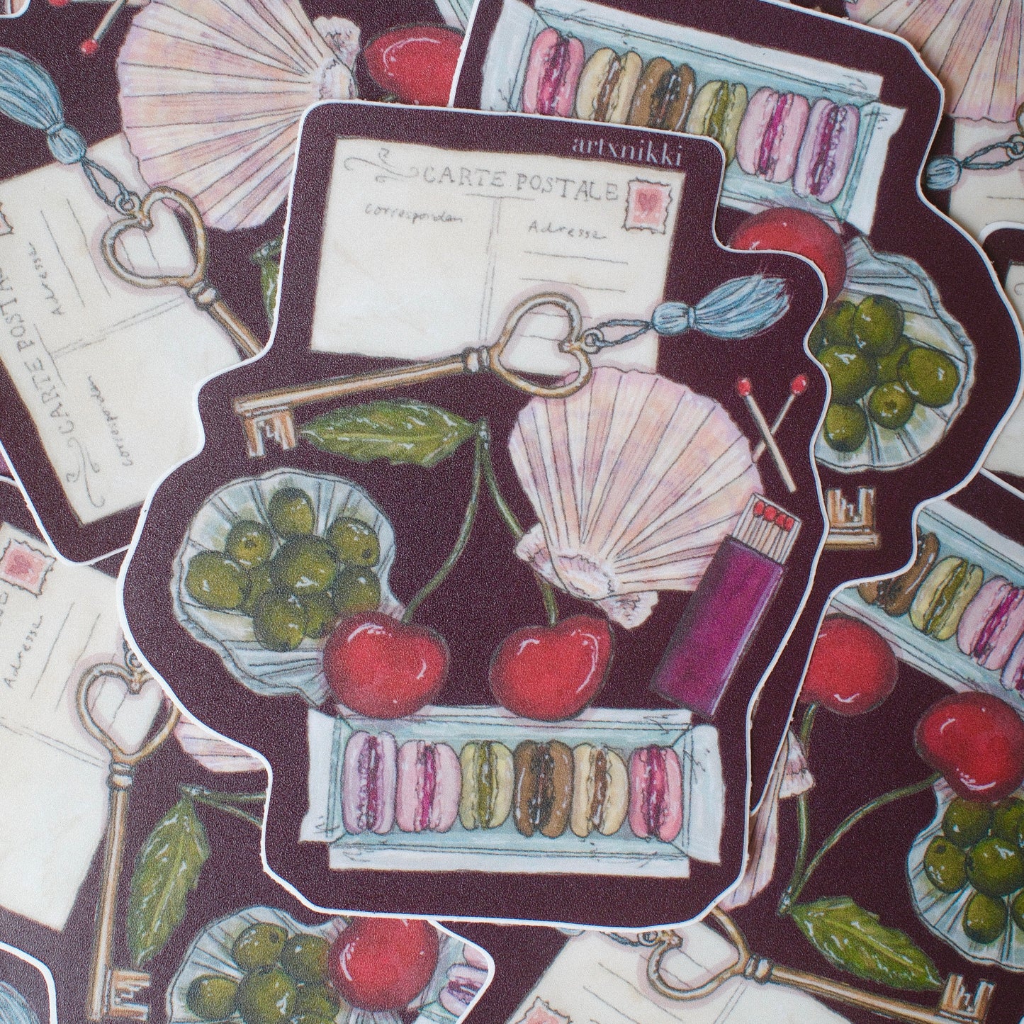 French Trinkets Sticker