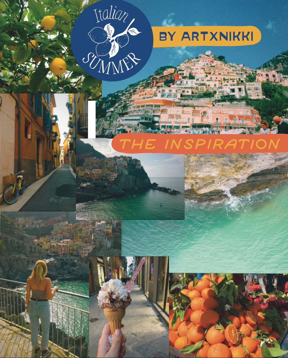 Watercolor Painting Set: Italian Summer