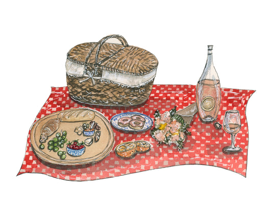 Afternoon Picnic Print