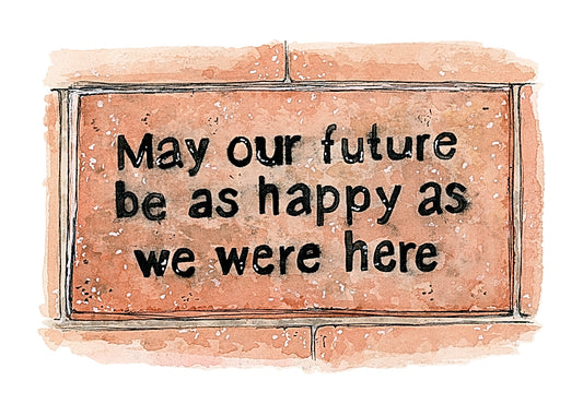 FSU Westcott Fountain Famous Brick Print