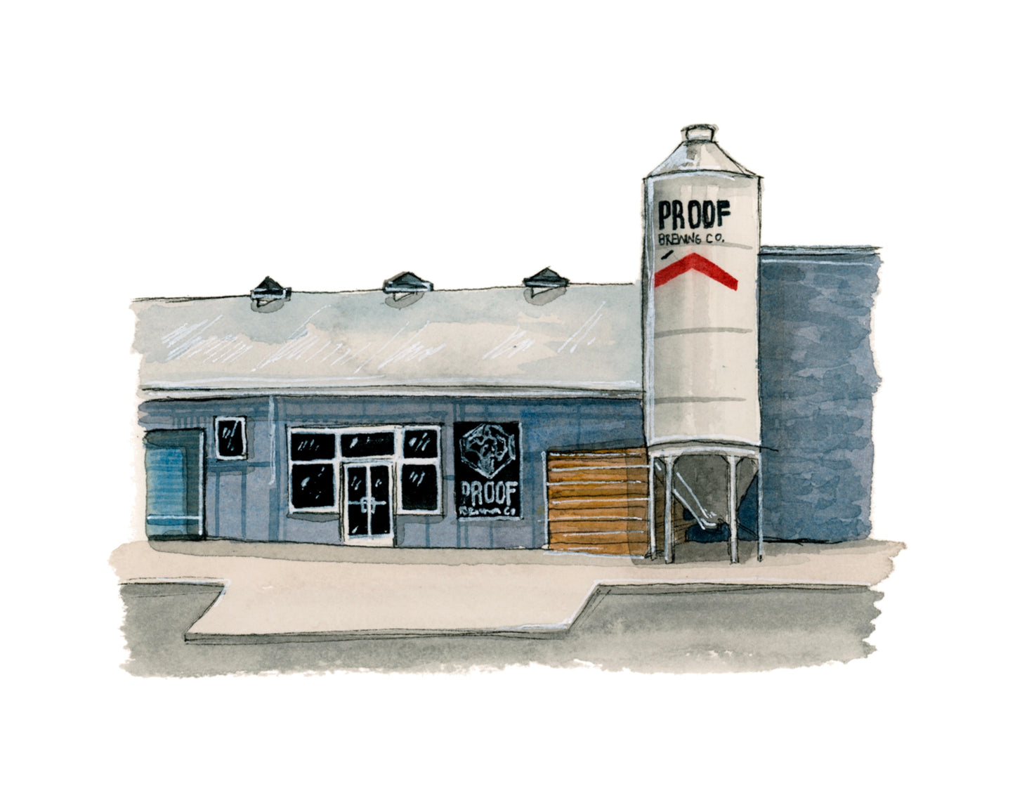 Breweries of Tallahassee: Proof Brewing Co Print