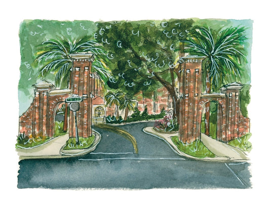 FSU Entrance View (Sweetshop side)