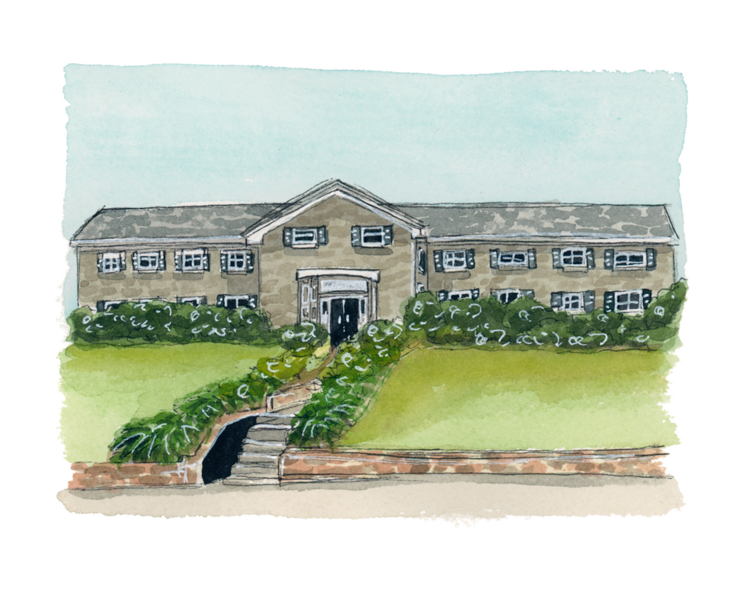FSU Delta Gamma Sorority House Print