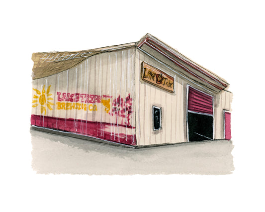 Breweries of Tallahassee: Lake Tribe Brewing Co Print