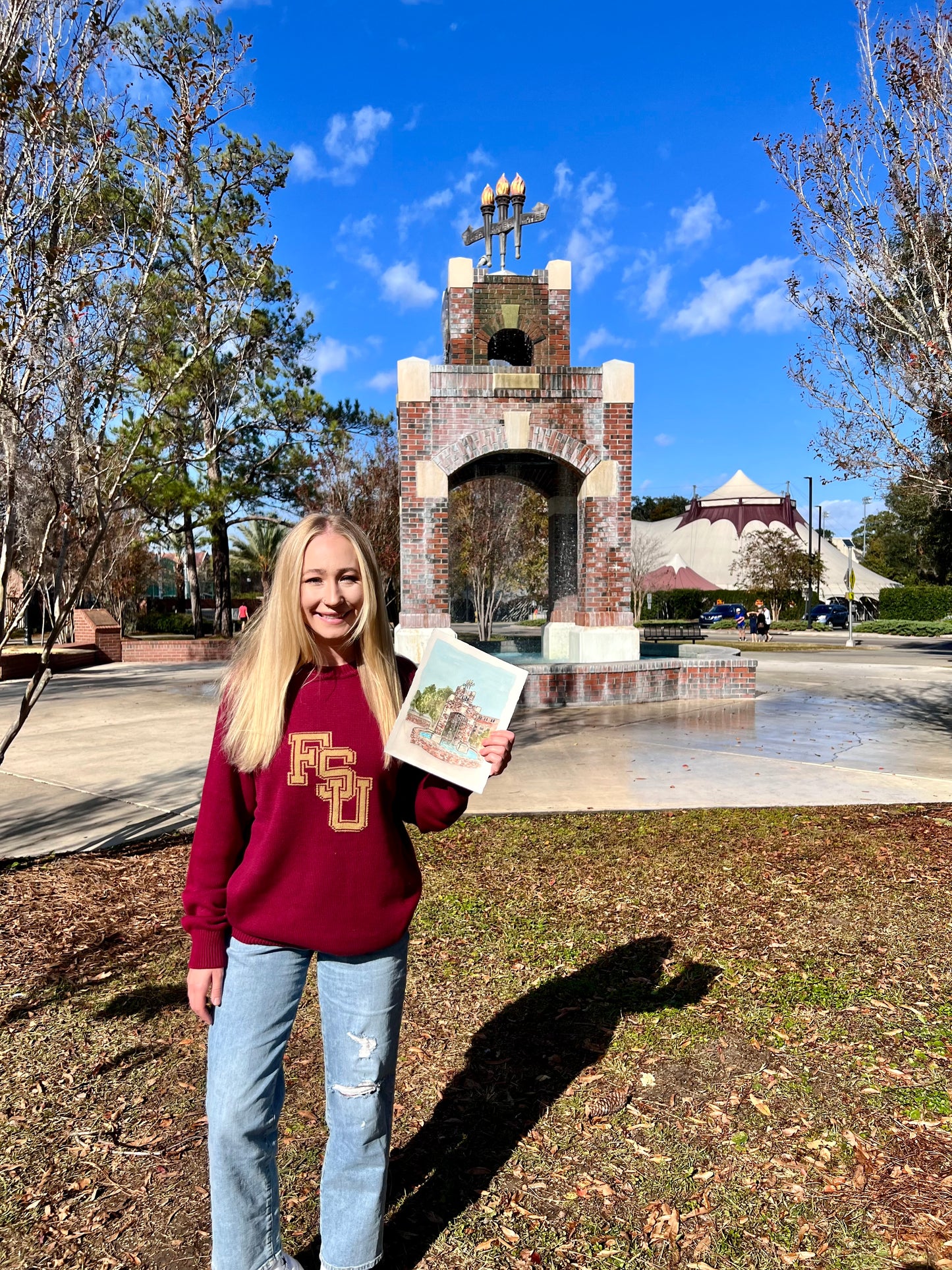FSU Heritage Tower Print