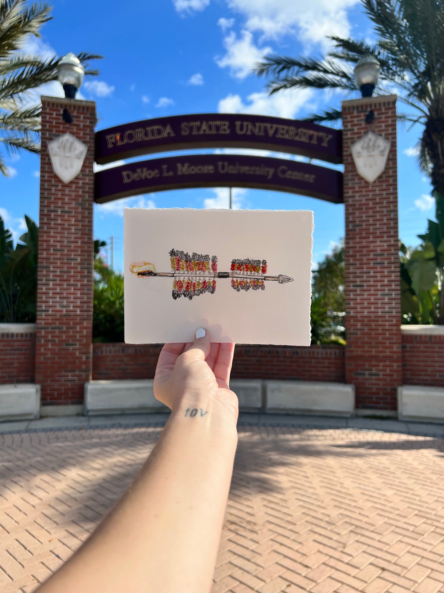 FSU Spear Art Print