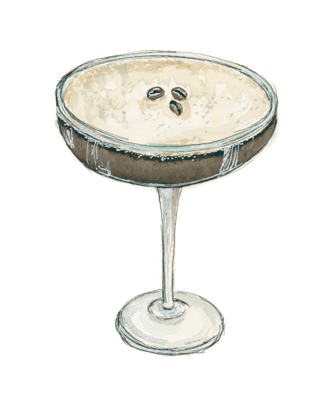 Espresso Martini Art Print