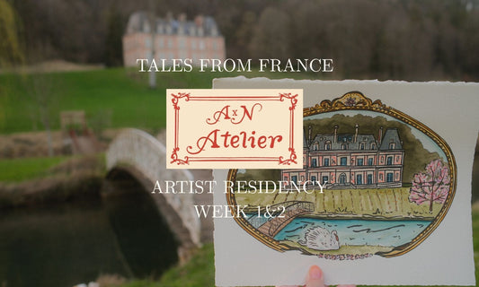 My French Residency at Chateau Orquevaux: Week 1 + 2