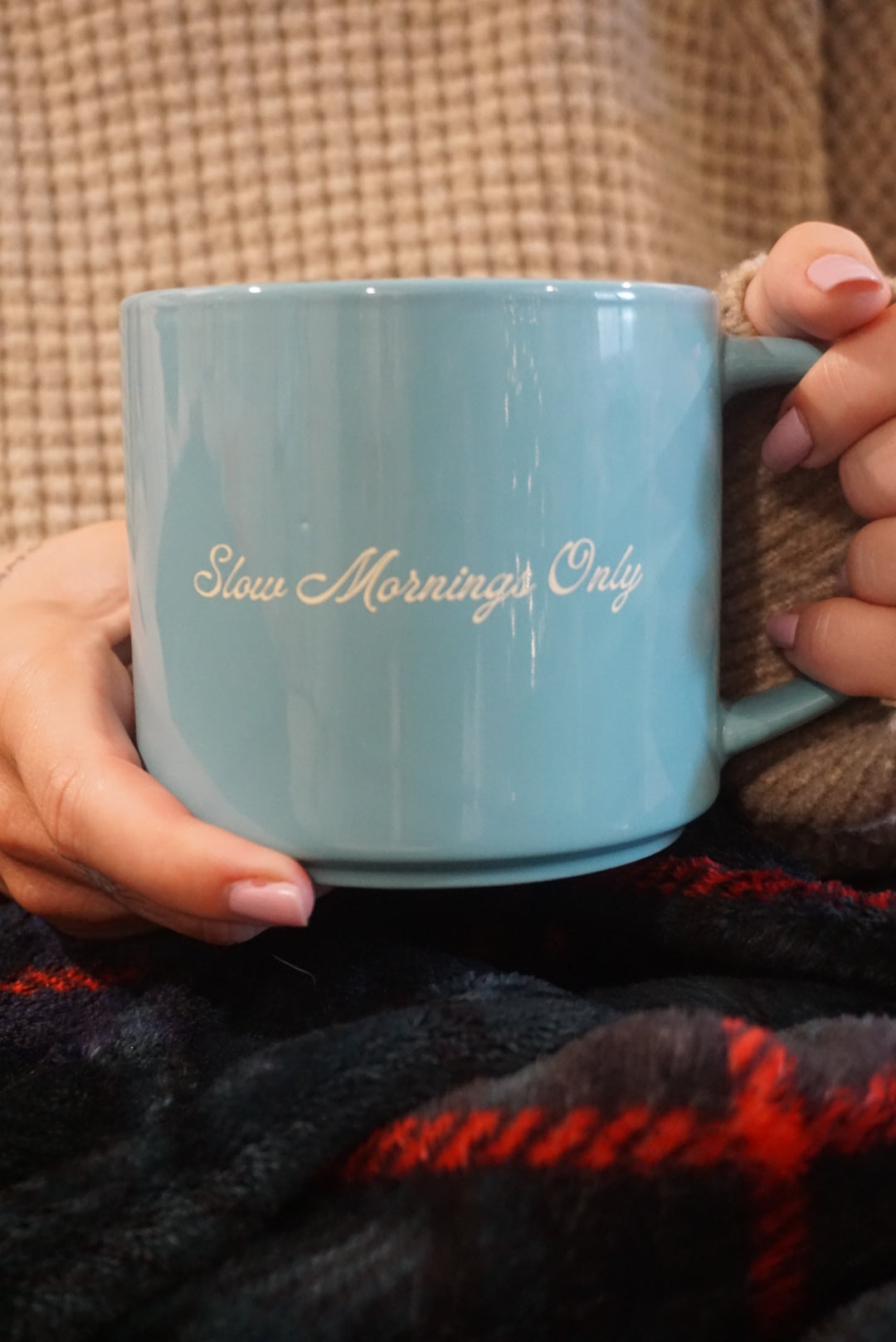 “Slow Mornings Only" Coffee Mug