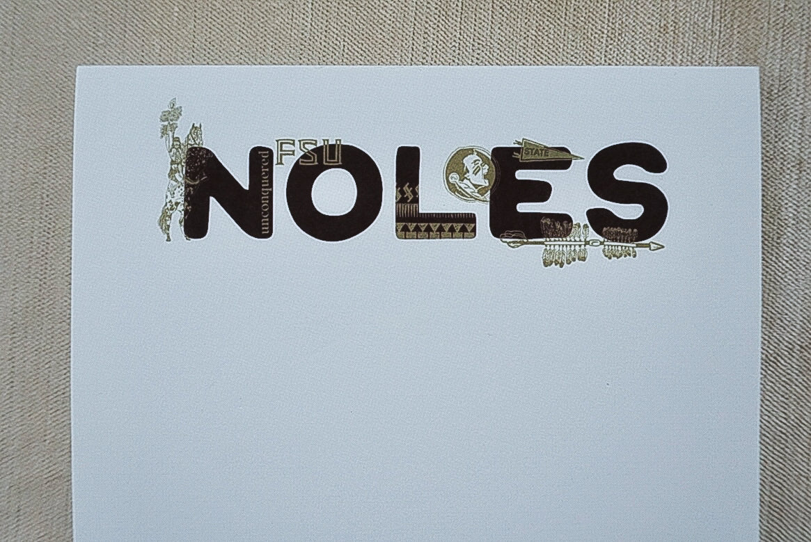 FSU "NOLES" Notepad (50 pages)