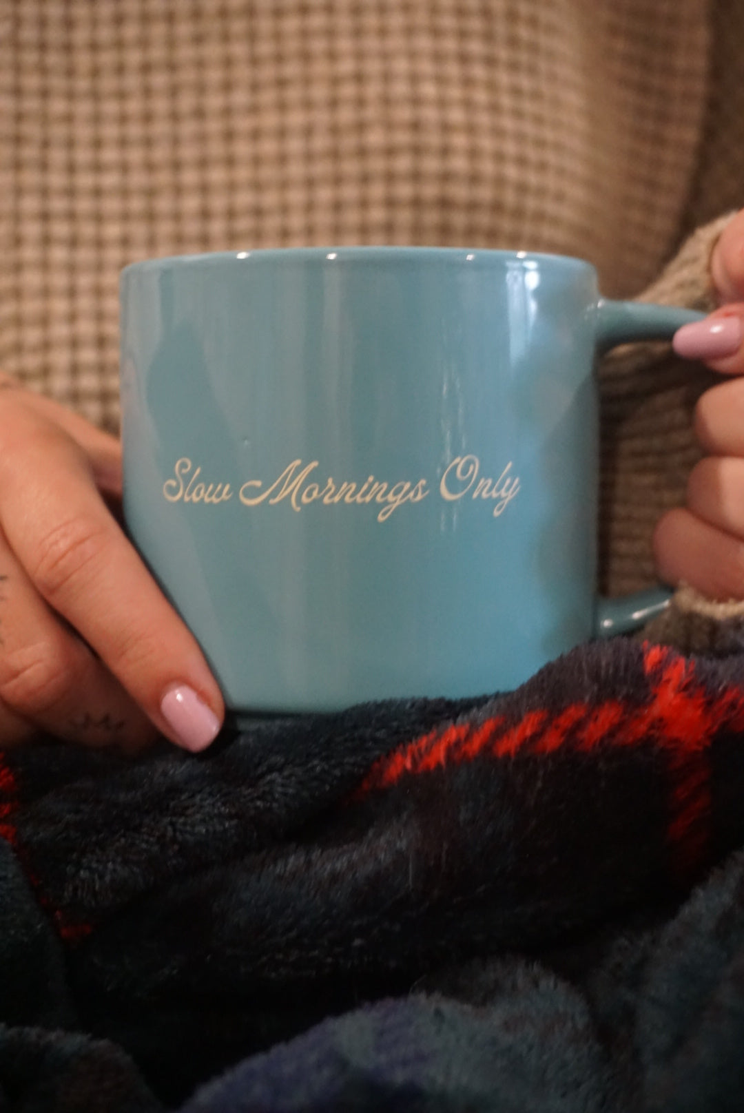 “Slow Mornings Only" Coffee Mug