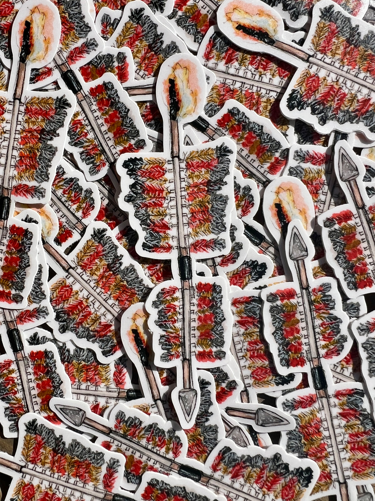 Fsu Digital Sticker FSU Spear Sticker – artxnikki