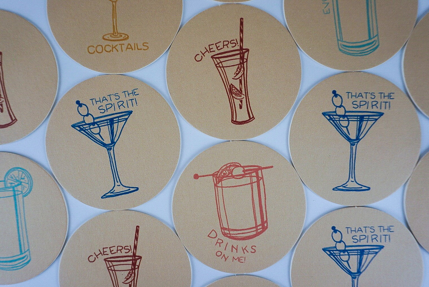 Cocktail Coaster Set of 5