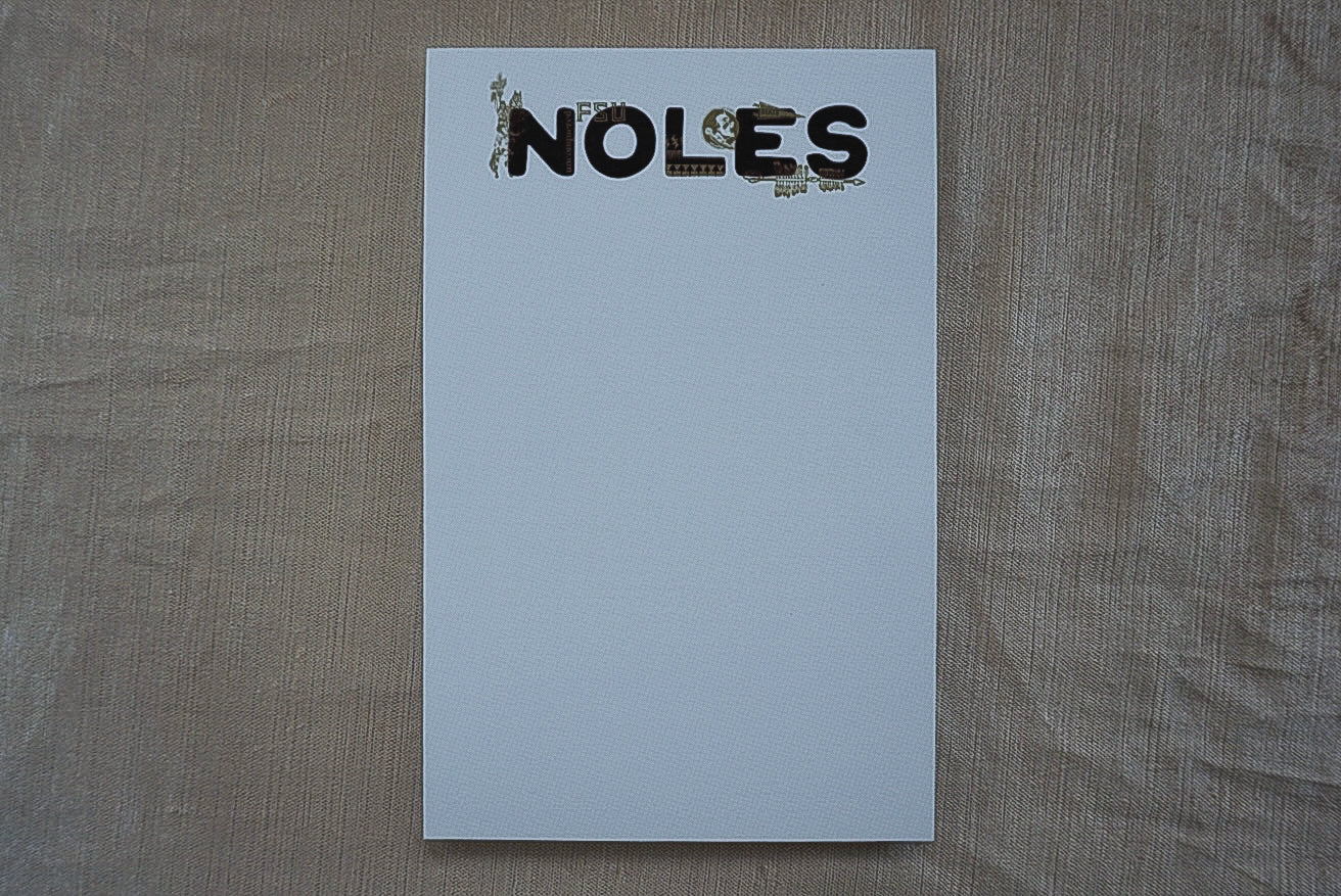 FSU "NOLES" Notepad (50 pages)