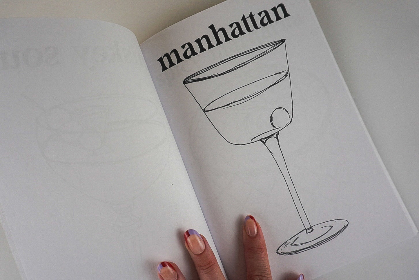 but first, cocktails: A Coloring Book of Mostly Classic Cocktails