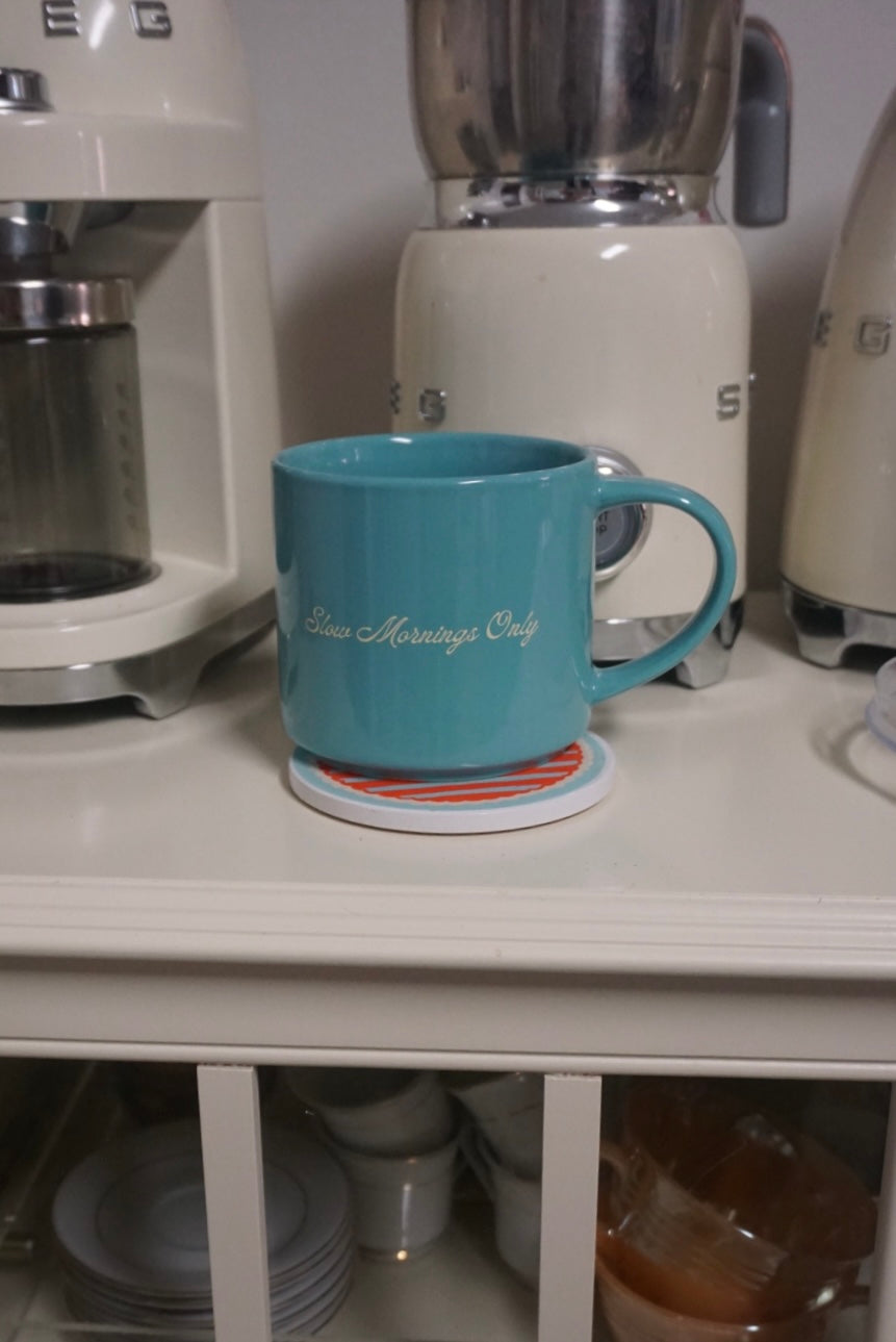 “Slow Mornings Only" Coffee Mug