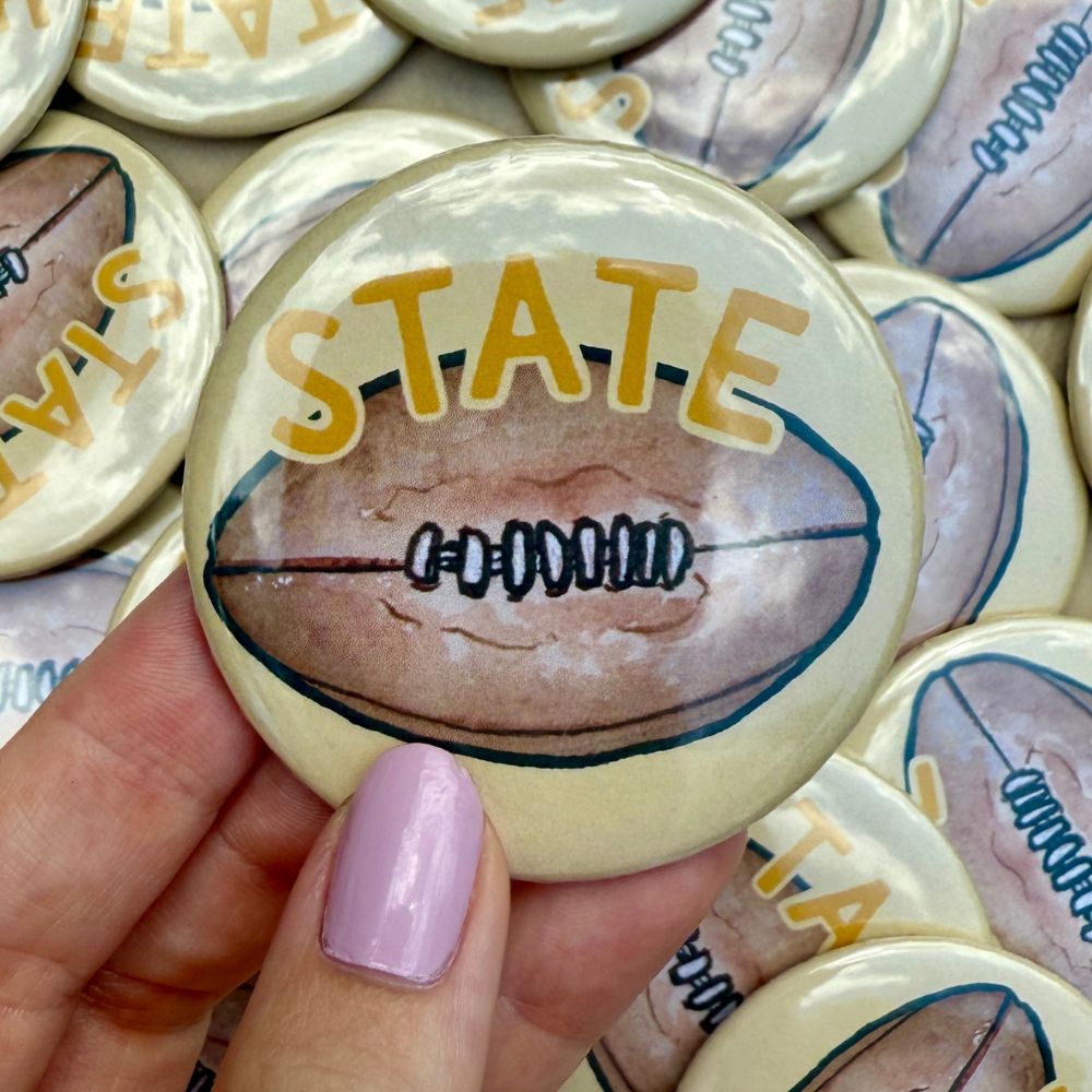 FSU "State" Football Button