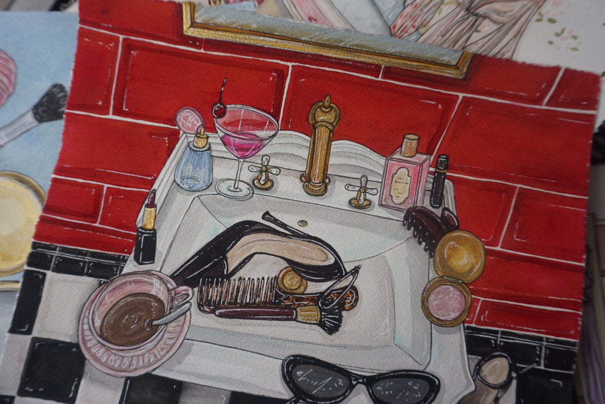 Getting Ready Art The Art of Getting Ready Fine Art Print – artxnikki