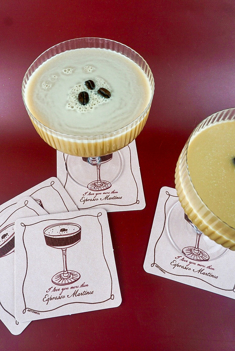 Martini Coaster Set main image 1