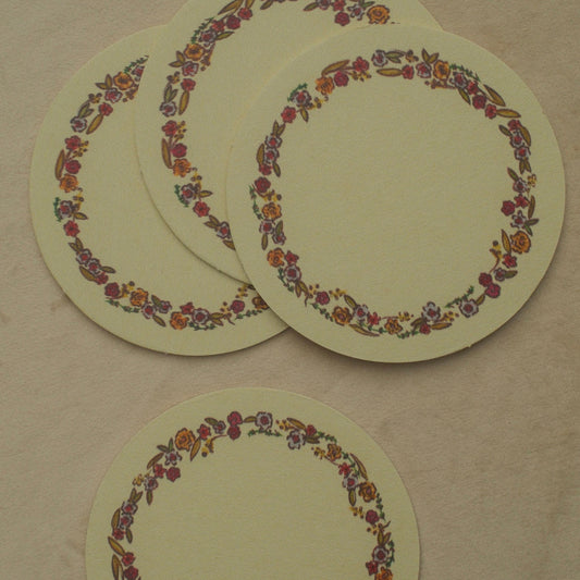 Floral Coaster Set of 4