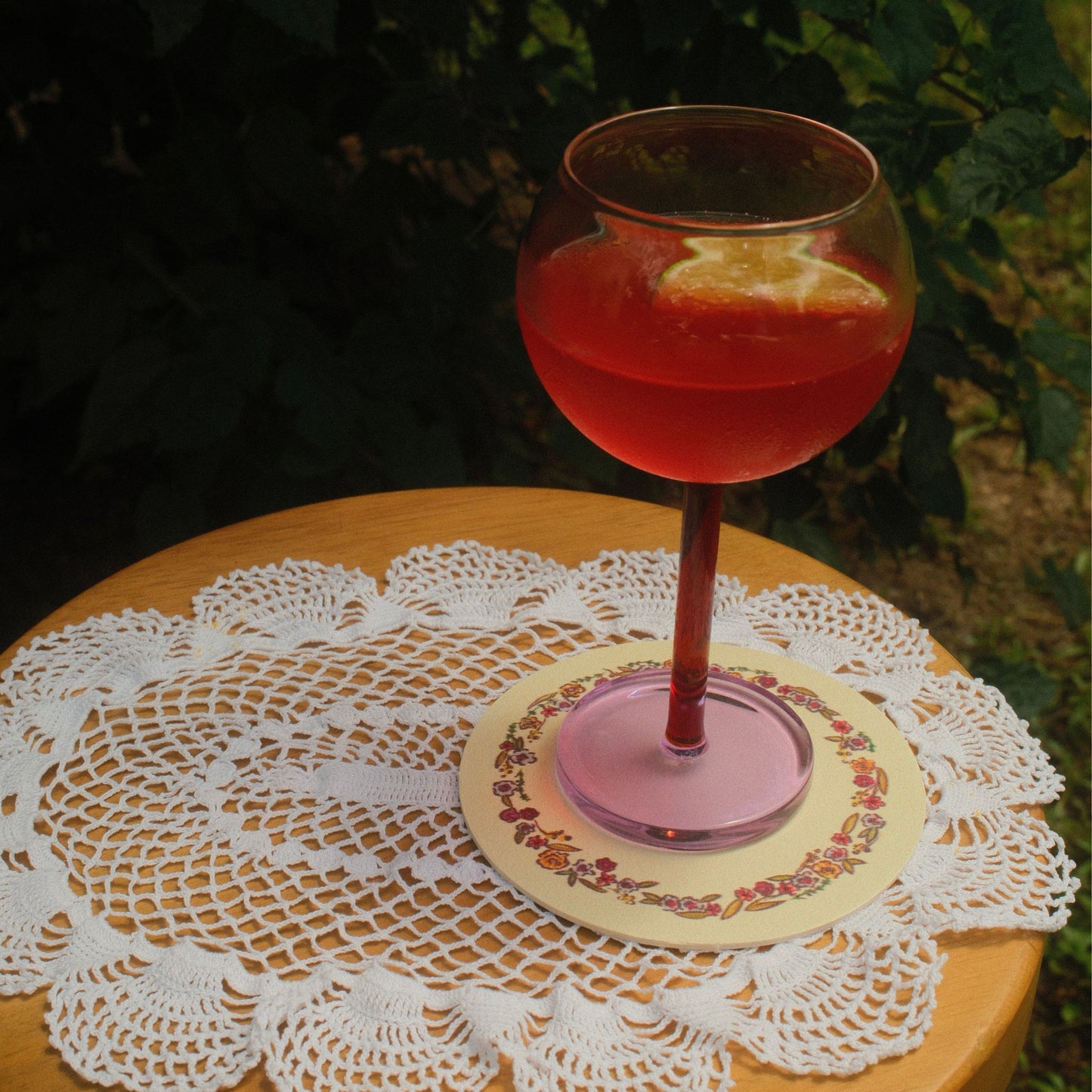 Floral Coaster Set of 4