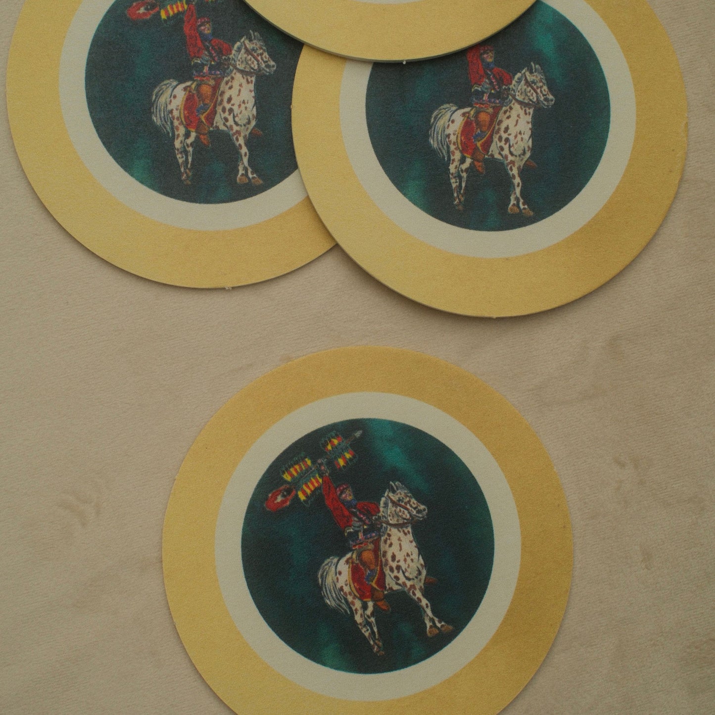FSU Osceola and Renegade Coaster Set of 4