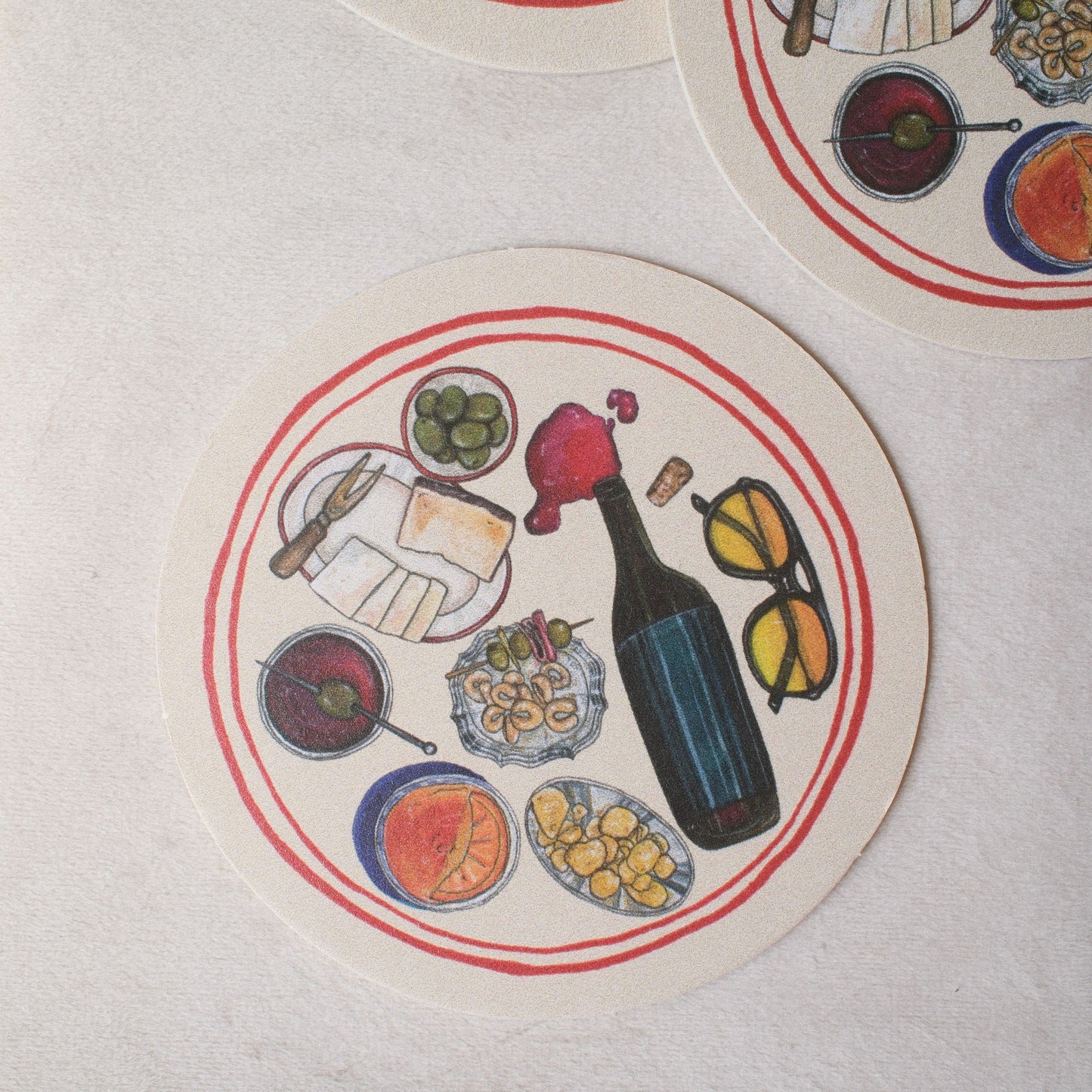 Aperitivo Time! Coaster Set of 4