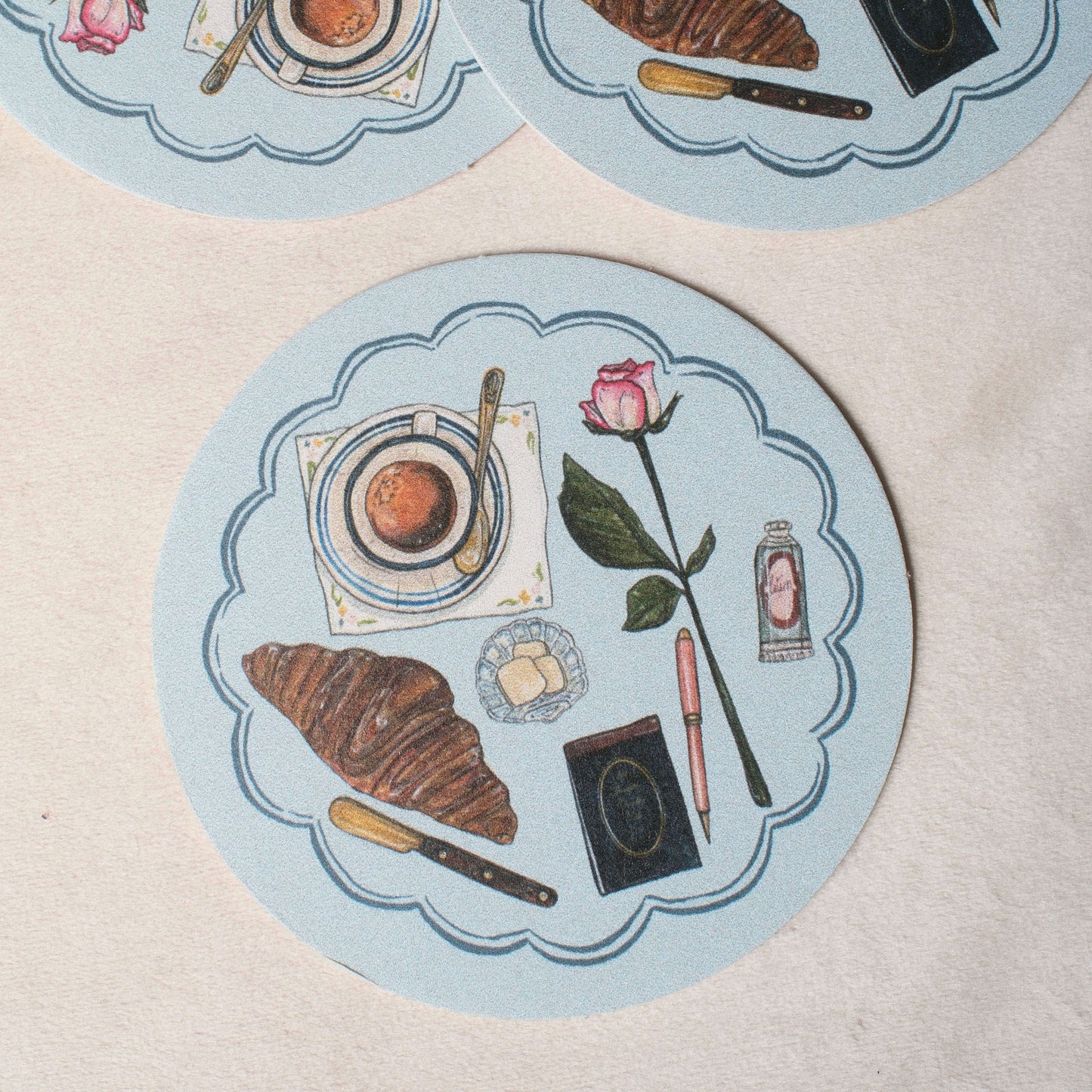 Good Morning! Coaster Set of 4