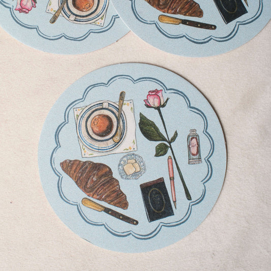 Good Morning! Coaster Set of 4