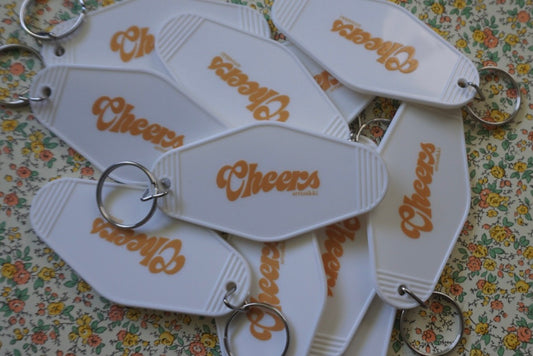 Cheers! Hotel Keychain