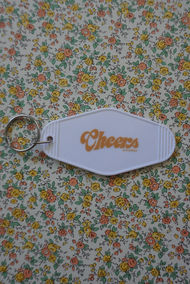 Cheers! Hotel Keychain